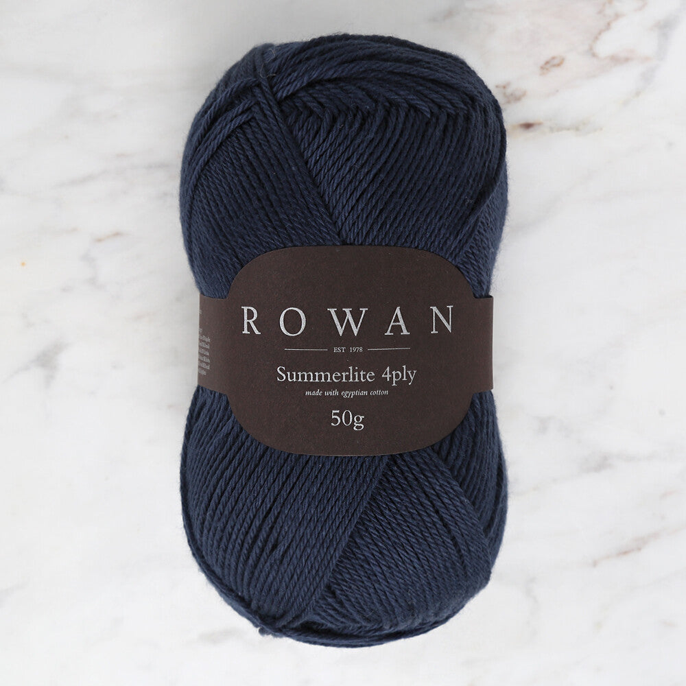 Rowan Summerlite 4Ply 50gr Lacivert El Örgü İpi - 00429